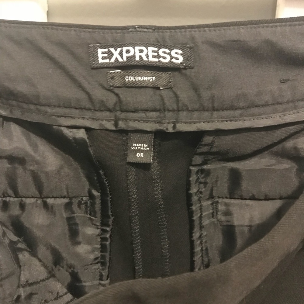 Black Express dress pants
